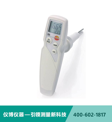 testo 205 - pH酸堿度/溫度測量儀，適用于半固體