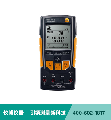 testo 760-3 - 數顯真有效值萬用表